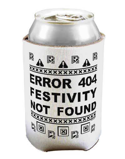 Error 404 Festivity Not Found Can / Bottle Insulator Coolers by TooLoud-TooLoud-1-Davson Sales