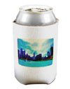 Chicago Skyline Watercolor Can / Bottle Insulator Coolers-Can Coolie-TooLoud-1-Davson Sales