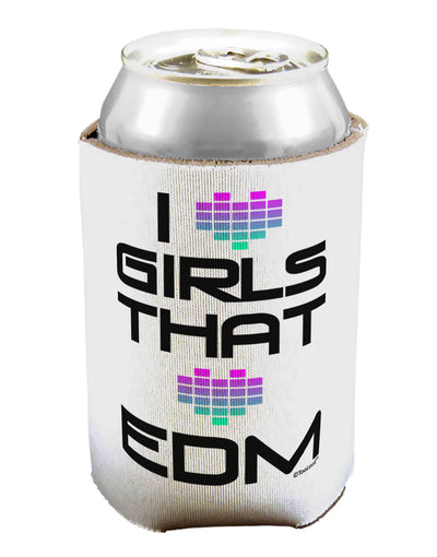 I Heart Girls That Heart EDM Can / Bottle Insulator Coolers-Can Coolie-TooLoud-1-Davson Sales