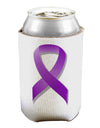 Epilepsy Awareness Ribbon - Purple Can / Bottle Insulator Coolers-Can Coolie-TooLoud-1-Davson Sales