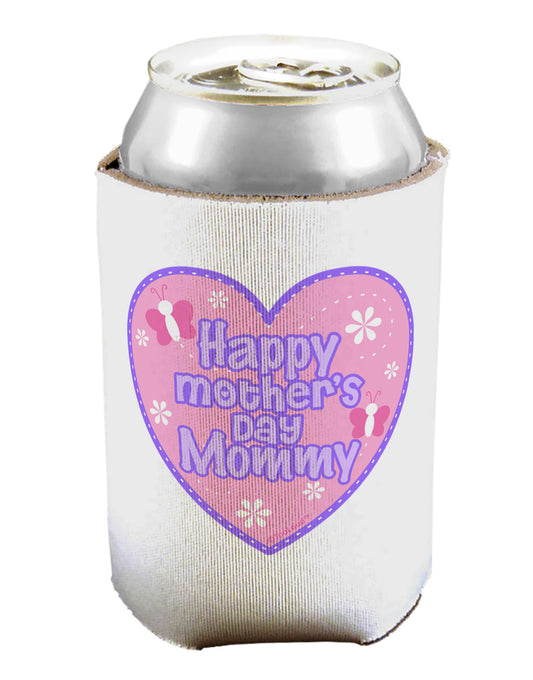 Happy Mother's Day Mommy - Pink Can / Bottle Insulator Coolers by TooLoud-Can Coolie-TooLoud-1-Davson Sales