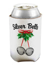 Silver Bells Can / Bottle Insulator Coolers by TooLoud-Can Coolie-TooLoud-1-Davson Sales