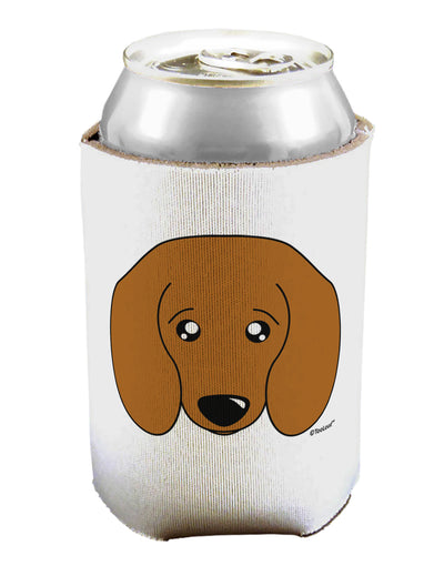 Cute Doxie Dachshund Dog Can / Bottle Insulator Coolers by TooLoud-Can Coolie-TooLoud-1-Davson Sales