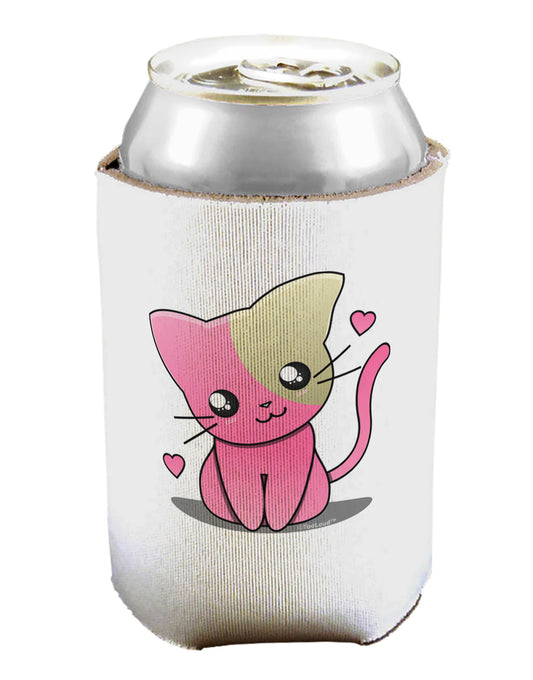 Kawaii Kitty Can / Bottle Insulator Coolers-Can Coolie-TooLoud-1-Davson Sales