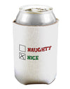 Naughty or Nice Christmas - Nice Can / Bottle Insulator Coolers-Can Coolie-TooLoud-1 Piece-Davson Sales