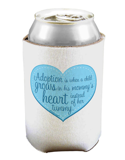 Adoption is When - Mom and Son Quote Can / Bottle Insulator Coolers by TooLoud-Can Coolie-TooLoud-1-Davson Sales