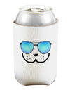 Kyu-T Face - Dewy Cool Sunglasses Can and Bottle Insulator Cooler-Bottle Insulator-TooLoud-White-Davson Sales