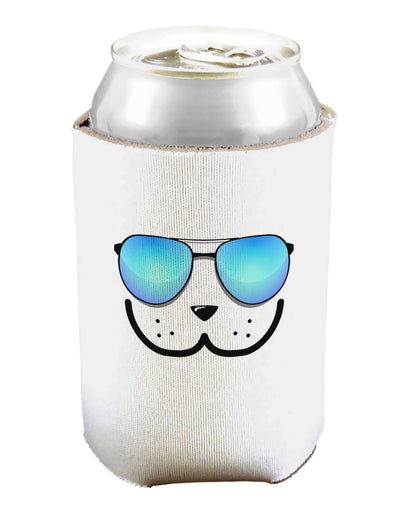 Kyu-T Face - Dewy Cool Sunglasses Can and Bottle Insulator Cooler-Bottle Insulator-TooLoud-White-Davson Sales