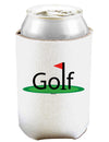 Golf Can and Bottle Insulator Cooler-Bottle Insulator-TooLoud-White-Davson Sales