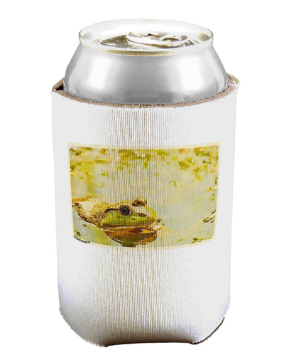 Bullfrog In Watercolor Can / Bottle Insulator Coolers by TooLoud-Can Coolie-TooLoud-1-Davson Sales