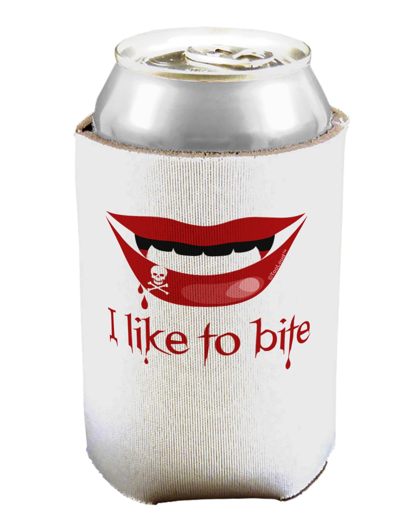 Like to Bite Can / Bottle Insulator Coolers-Can Coolie-TooLoud-1-Davson Sales