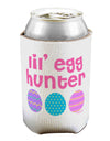 Lil' Egg Hunter - Easter - Pink Can / Bottle Insulator Coolers by TooLoud-Can Coolie-TooLoud-1-Davson Sales