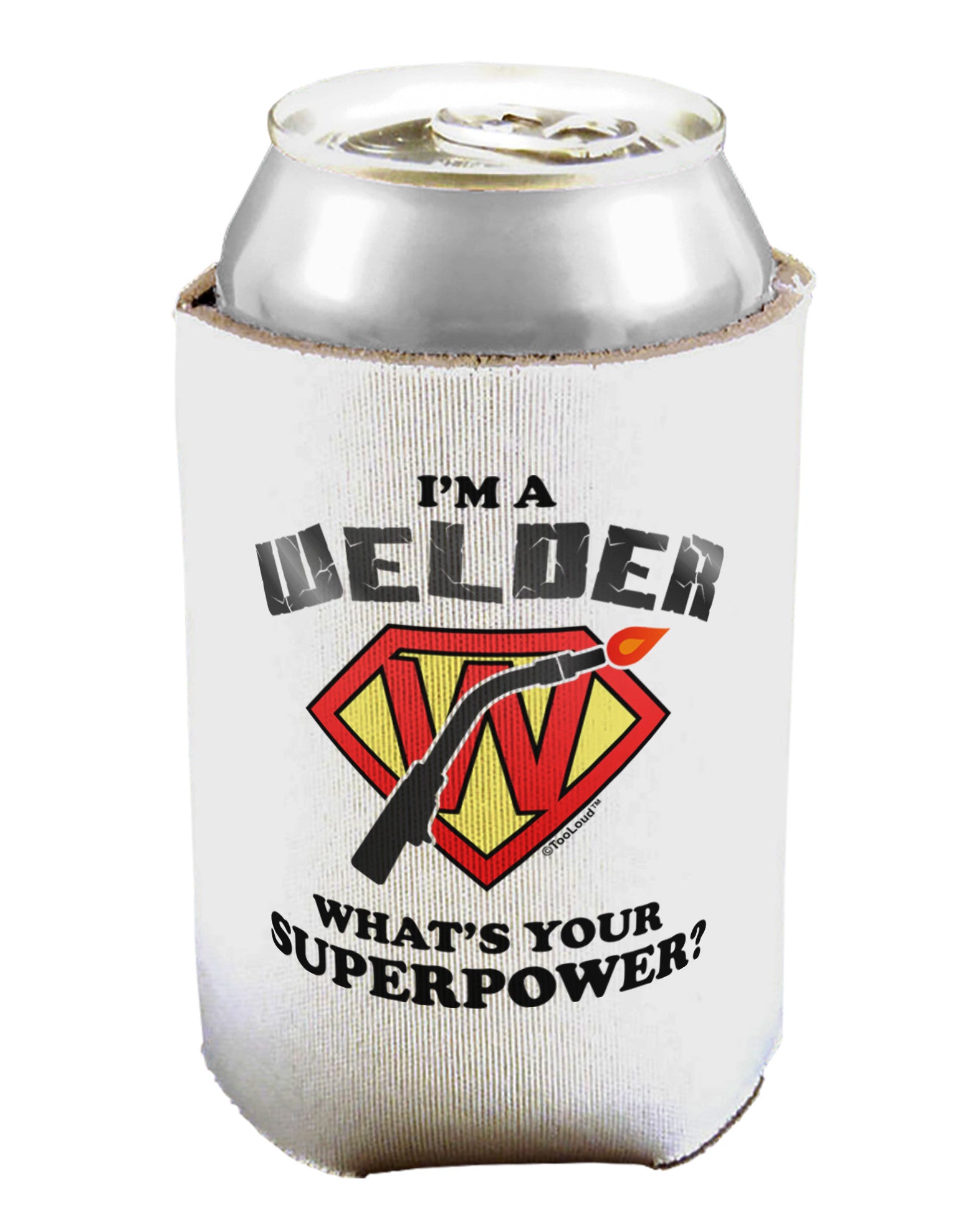 Welder - Superpower Can / Bottle Insulator Coolers-Can Coolie-TooLoud-1-Davson Sales