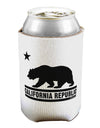 California Republic Design - Cali Bear Can / Bottle Insulator Coolers by TooLoud-Can Coolie-TooLoud-1-Davson Sales