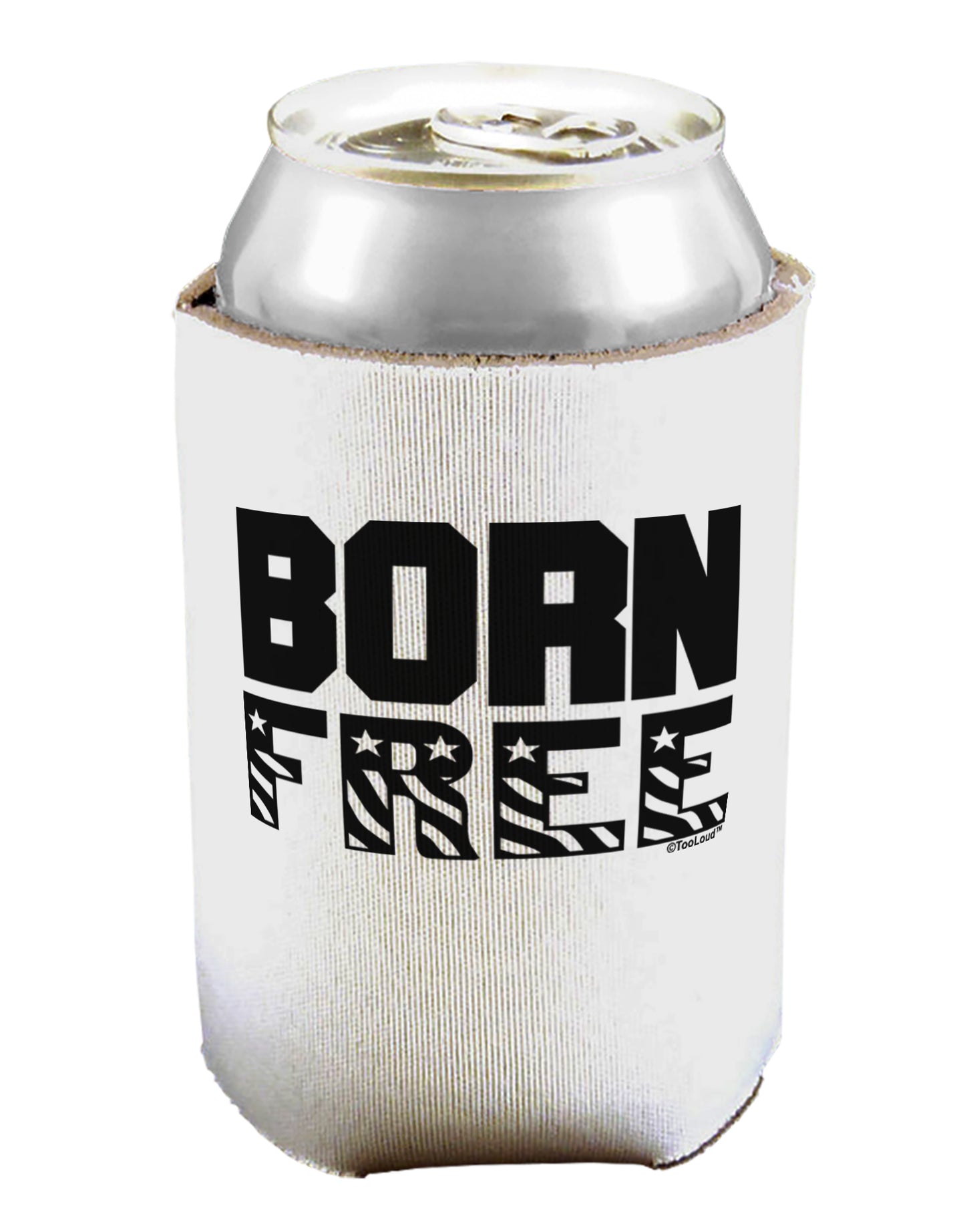 Born Free Can / Bottle Insulator Coolers by TooLoud-Can Coolie-TooLoud-1-Davson Sales