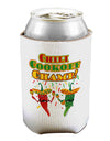 Chili Cookoff Champ! Chile Peppers Can / Bottle Insulator Coolers-Can Coolie-TooLoud-1 Piece-Davson Sales