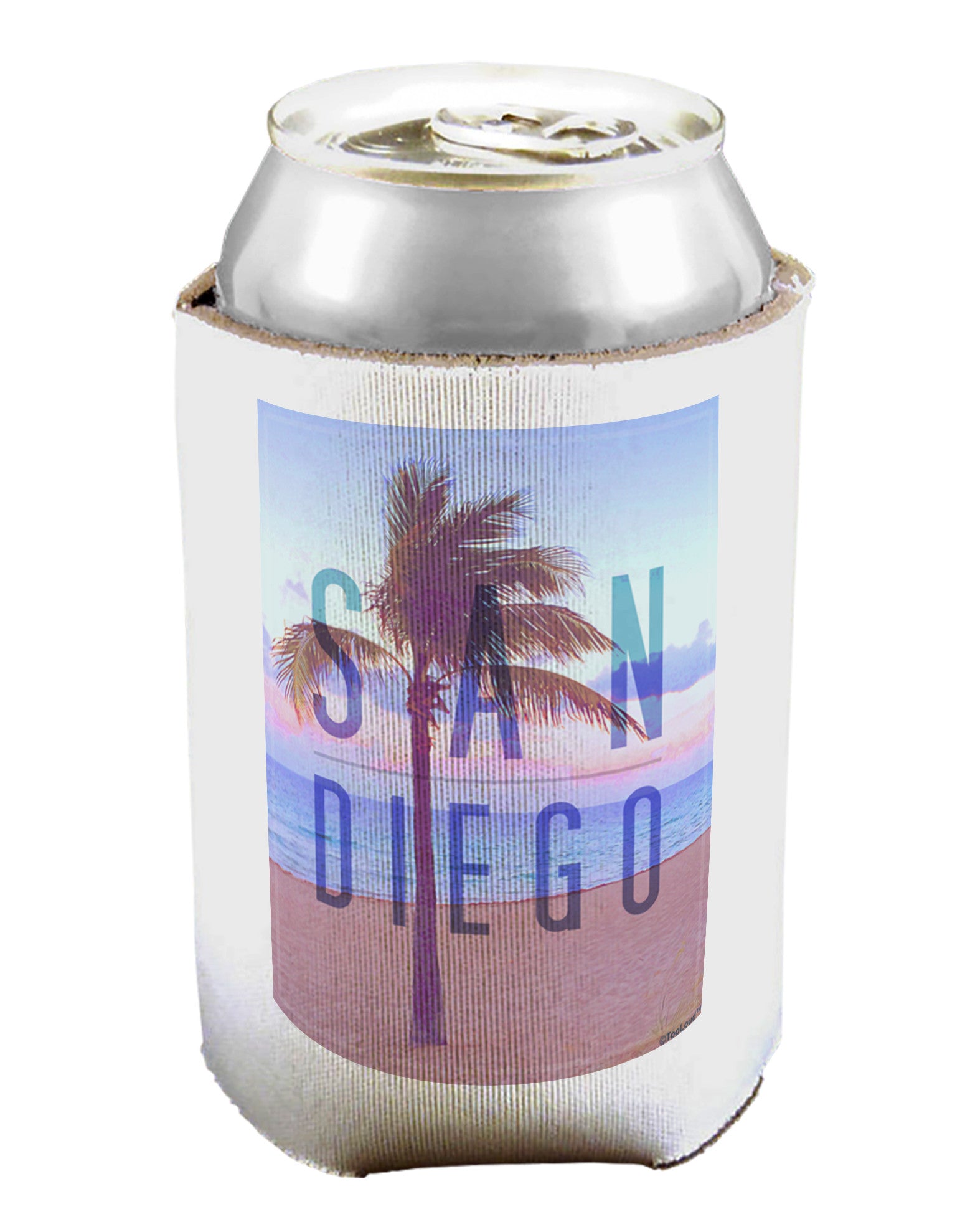 San Diego Beach Filter Can / Bottle Insulator Coolers-Can Coolie-TooLoud-1-Davson Sales