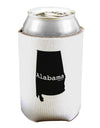 Alabama - United States Shape Can / Bottle Insulator Coolers by TooLoud-Can Coolie-TooLoud-1-Davson Sales