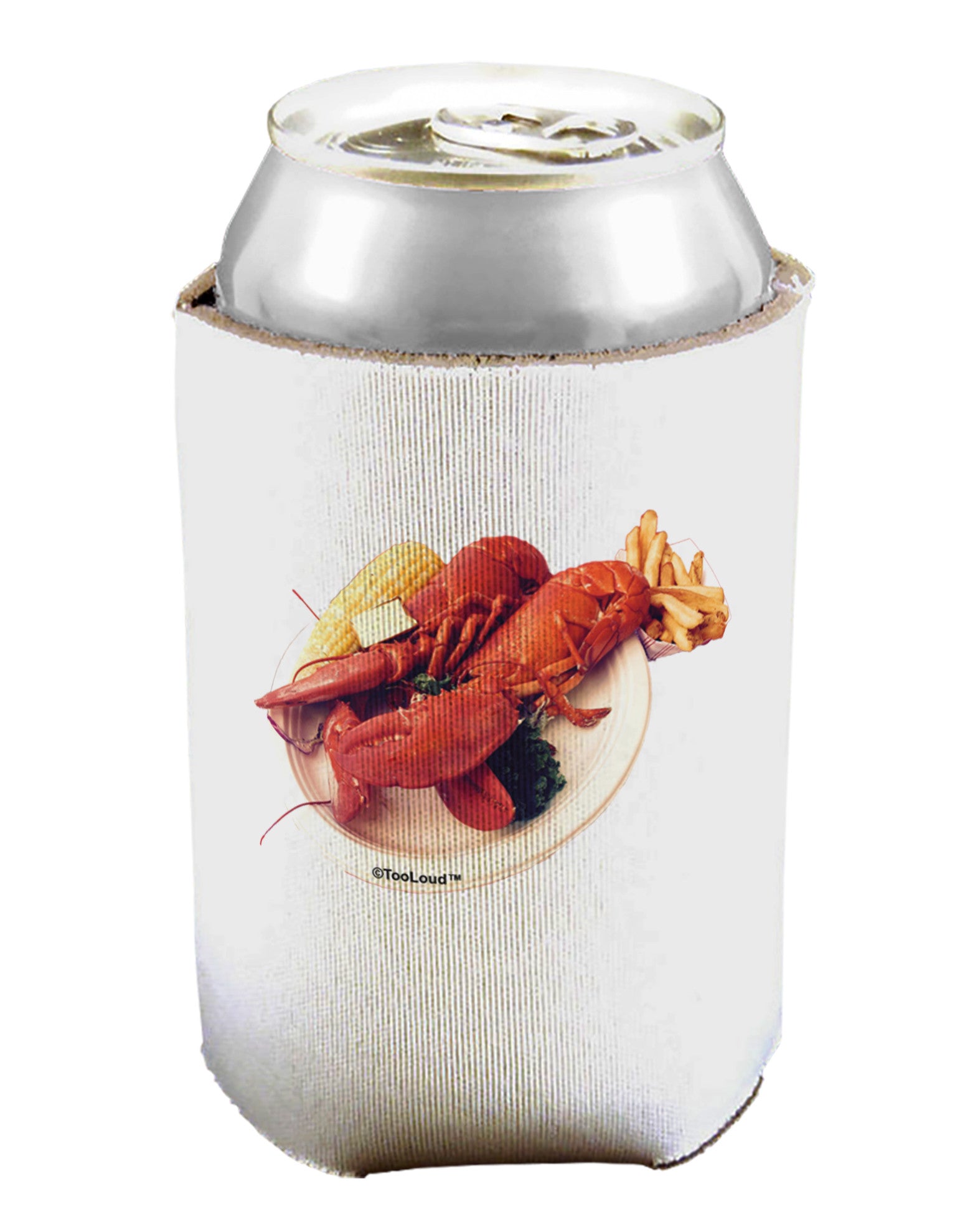 Lobster Plate Can / Bottle Insulator Coolers-Can Coolie-TooLoud-1 Piece-Davson Sales