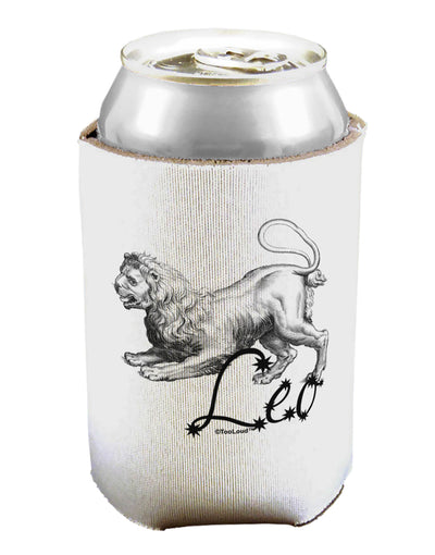 Leo Illustration Can / Bottle Insulator Coolers-Can Coolie-TooLoud-1 Piece-Davson Sales