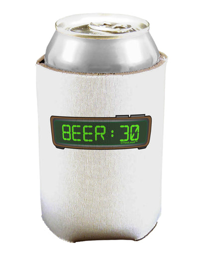 Beer 30 - Digital Clock Can / Bottle Insulator Coolers by TooLoud-Can Coolie-TooLoud-1-Davson Sales