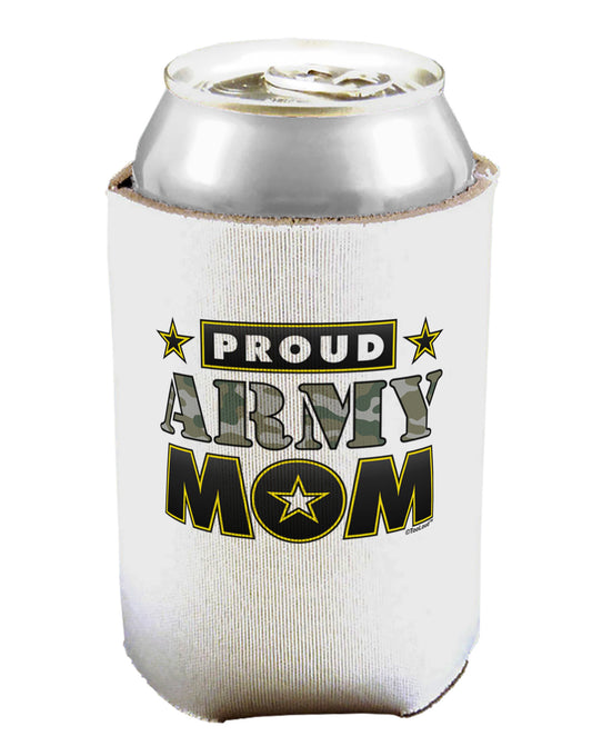 Proud Army Mom Can / Bottle Insulator Coolers-Can Coolie-TooLoud-1-Davson Sales