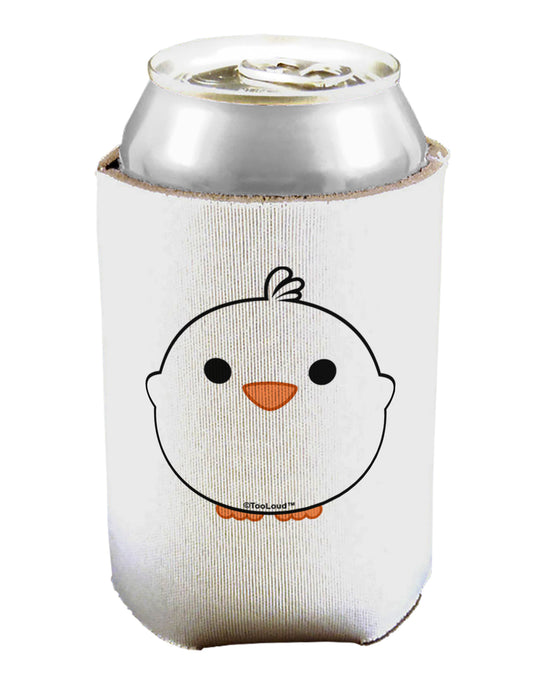 Cute Little Chick - White Can / Bottle Insulator Coolers by TooLoud-Can Coolie-TooLoud-1-Davson Sales