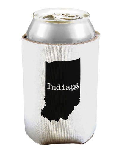 Indiana - United States Shape Can / Bottle Insulator Coolers-Can Coolie-TooLoud-1 Piece-Davson Sales