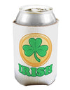 Shamrock Button - Irish Can / Bottle Insulator Coolers by TooLoud-Can Coolie-TooLoud-1-Davson Sales