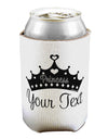 Personalized Princess -Name- Design Can / Bottle Insulator Coolers-Can Coolie-TooLoud-1-Davson Sales