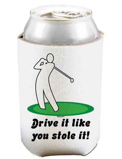 Drive It Like You Stole It Can and Bottle Insulator Cooler-Bottle Insulator-TooLoud-White-Davson Sales