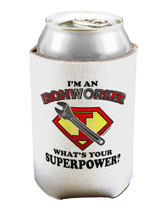 Ironworker - Superpower Can / Bottle Insulator Coolers-Can Coolie-TooLoud-1-Davson Sales