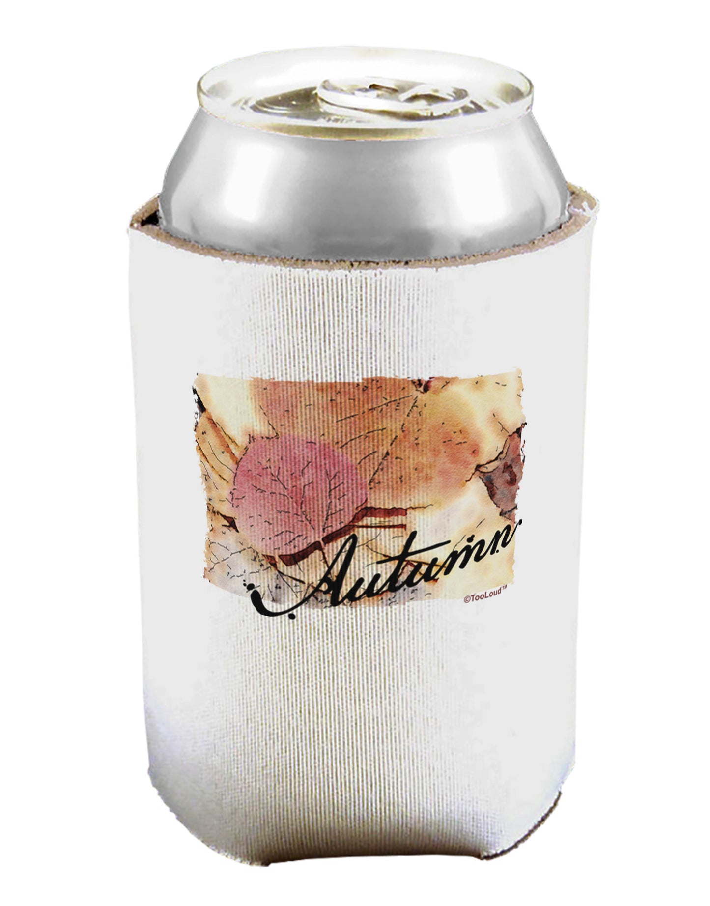 Colorado - Autumn WaterColor Text Can / Bottle Insulator Coolers-Can Coolie-TooLoud-1-Davson Sales