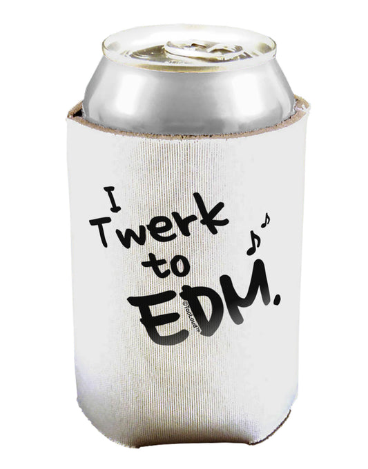 Twerk To EDM BnW Can / Bottle Insulator Coolers-Can Coolie-TooLoud-1-Davson Sales