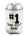 Personalized Number 1 Can / Bottle Insulator Coolers by TooLoud-Can Coolie-TooLoud-1-Davson Sales