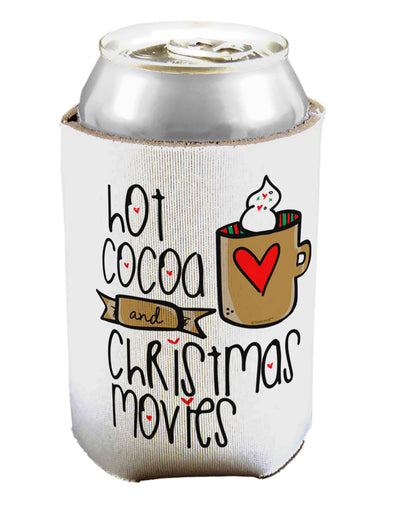 TooLoud Hot Cocoa and Christmas Movies Can Bottle Insulator Coolers-Can Coolie-TooLoud-2 Piece-Davson Sales