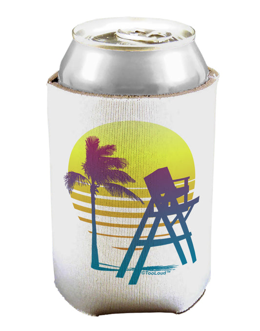 LA Beach Silhouette Letters Can / Bottle Insulator Coolers-Can Coolie-TooLoud-1-Davson Sales