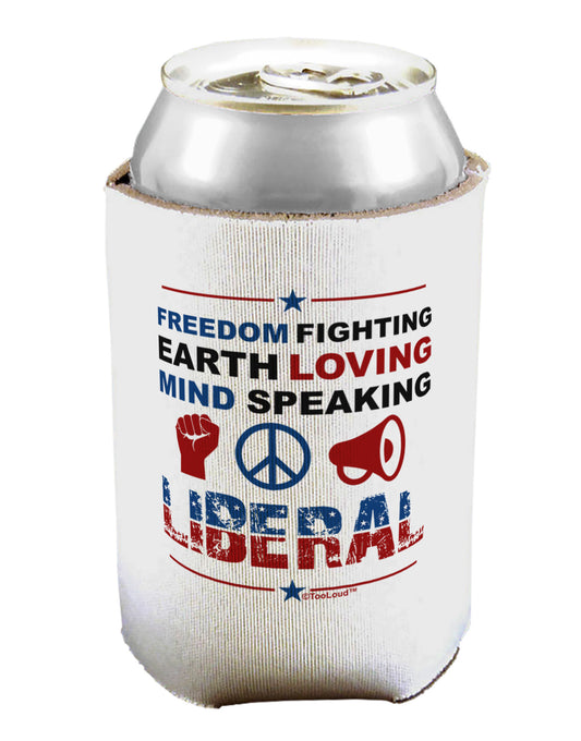 Freedom Fighting Liberal Can / Bottle Insulator Coolers-Can Coolie-TooLoud-1-Davson Sales
