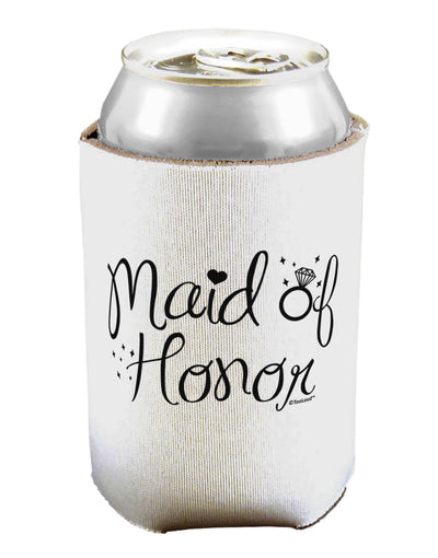 Maid of Honor - Diamond Ring Design Can / Bottle Insulator Coolers-Can Coolie-TooLoud-1-Davson Sales