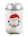 Kyu-T Face Kattio Santa Hat Boy Cat Can / Bottle Insulator Coolers-Can Coolie-TooLoud-1 Piece-Davson Sales