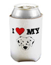 I Heart My - Cute Dalmatian Dog Can / Bottle Insulator Coolers by TooLoud-Can Coolie-TooLoud-1-Davson Sales