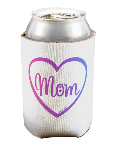 Mom Heart Design - Gradient Colors Can / Bottle Insulator Coolers by TooLoud-Can Coolie-TooLoud-1-Davson Sales