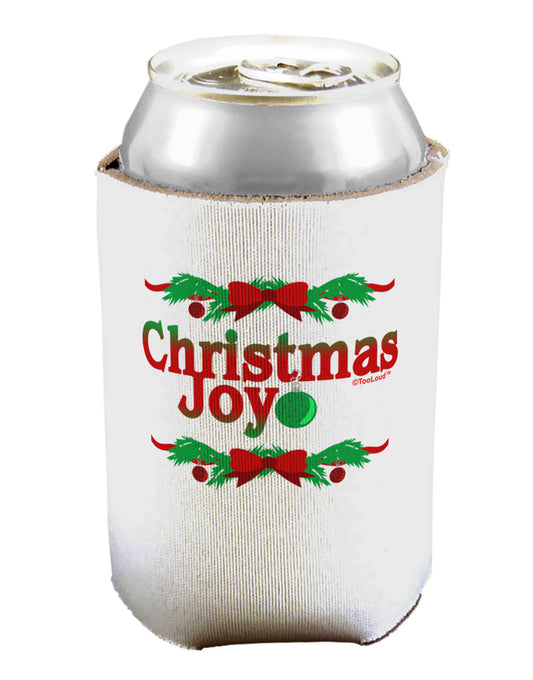 Christmas Joy Color Can / Bottle Insulator Coolers-Can Coolie-TooLoud-1-Davson Sales