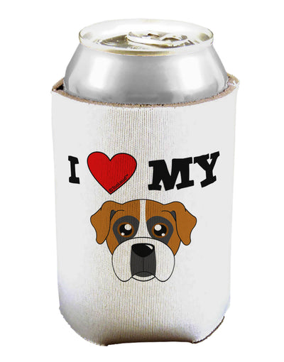 I Heart My - Cute Boxer Dog Can / Bottle Insulator Coolers by TooLoud-Can Coolie-TooLoud-1-Davson Sales