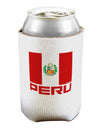 Peru Flag Can / Bottle Insulator Coolers-Can Coolie-TooLoud-1-Davson Sales