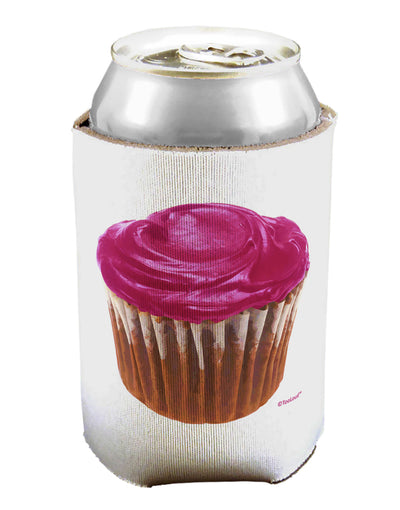 Giant Bright Pink Cupcake Can / Bottle Insulator Coolers by TooLoud-Can Coolie-TooLoud-1-Davson Sales