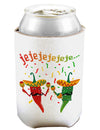 Jejeje Mexican Chili Peppers Can and Bottle Insulator Koozie-Koozie-TooLoud-White-Davson Sales