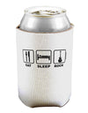 Eat Sleep Rock Design Can / Bottle Insulator Coolers by TooLoud-Can Coolie-TooLoud-1-Davson Sales