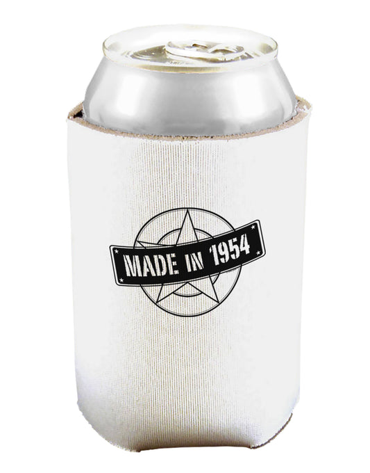 Made In Birth Year 1954 Can and Bottle Insulator Cooler-Bottle Insulator-TooLoud-White-Davson Sales