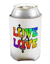 Love Is Love Lesbian Pride Can / Bottle Insulator Coolers-Can Coolie-TooLoud-1-Davson Sales